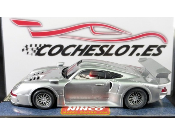PORSCHE 911 GT1	ROADCAR PLATEADO  1997 REF.50148 NINCO