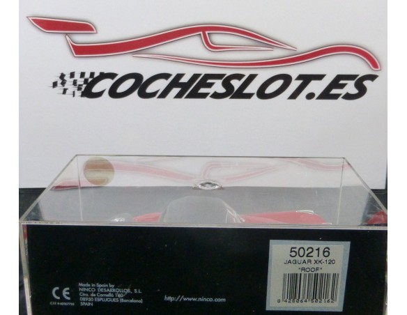 JAGUAR XK 120	ROOF	ROJO	REF.	50216	NINCO