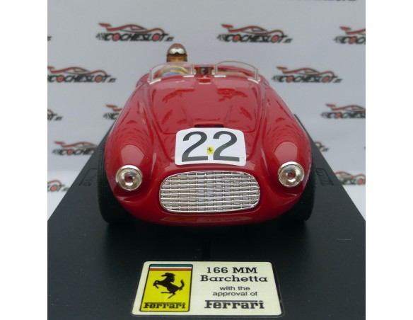 FERRARI F-166 Nº22 ROJO  LE MANS 1949 REF. 50116 NINCO