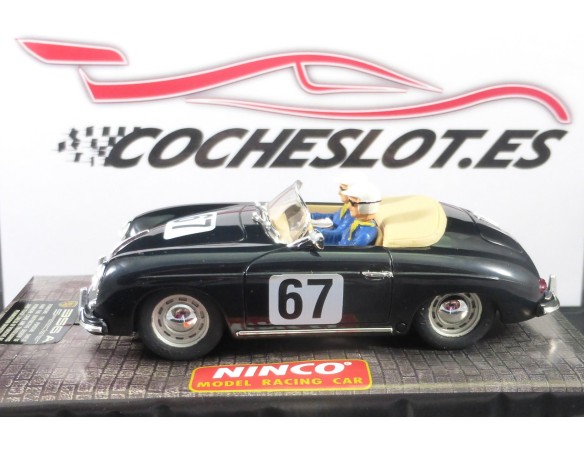 PORSCHE 356 	MILE-MIGLEA	NEGRO	REF.	50155	NINCO