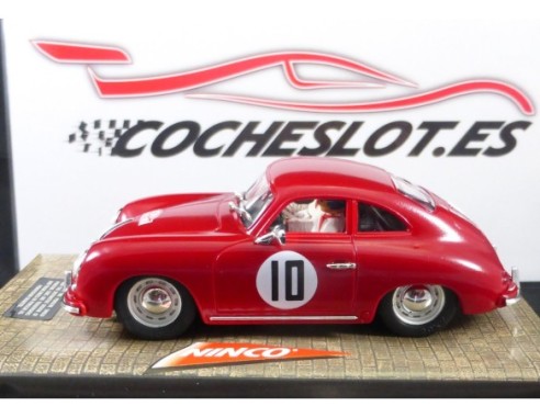 PORSCHE 356	COUPE Nº10	ROJO    MONTE CARLO    REF.50177	NINCO