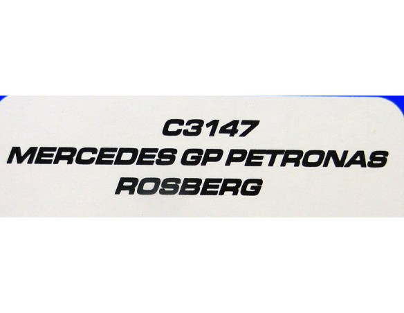 MERCEDES GP PETRONAS ROSBERG REF.C3147 SUPERSLOT