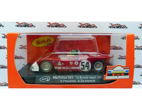 ALFA ROMEO 33/3 BRANDS HATCH 1971 REF.CA11C SLOT.IT