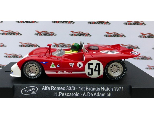 ALFA ROMEO 33/3 BRANDS HATCH 1971 REF.CA11C SLOT.IT