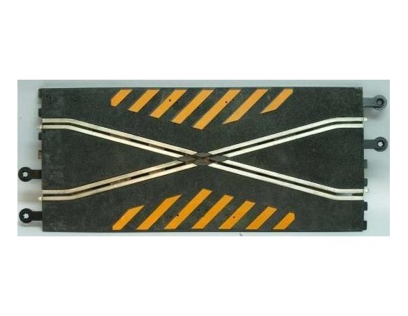 PISTA CAMBIO DE VIA O CRUCE EN X USADO SCALEXTRIC