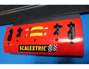 PISTA DOBLE ALIMENTACION USADA SCALEXTRIC