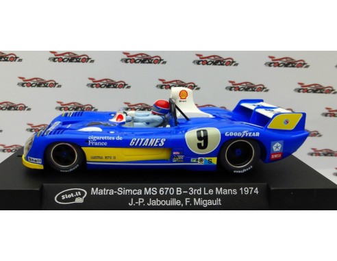 MANTRA-SIMCA MS 670B N.9 LE MANS 1974 REF.CA27B SLOT.IT