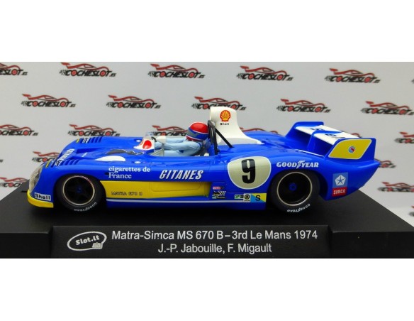 MANTRA-SIMCA MS 670B N.9 LE MANS 1974 REF.CA27B SLOT.IT