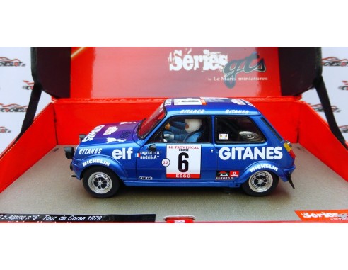 RENAULT 5 ALPINE Nº6 TOUR DE CORSE 1979 REF.GTS132005M LE MANS MINIATURES