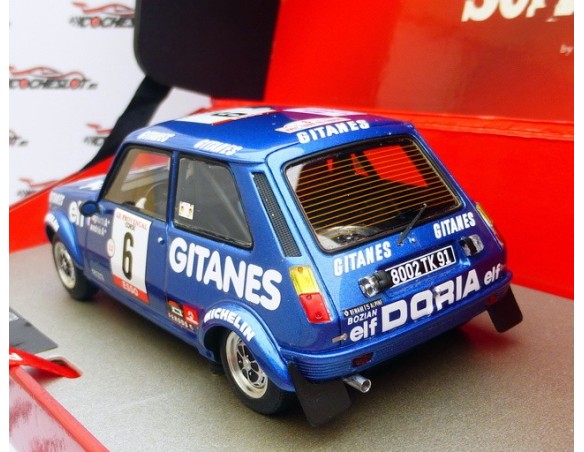 RENAULT 5 ALPINE Nº6 TOUR DE CORSE 1979 REF.GTS132005M LE MANS MINIATURES