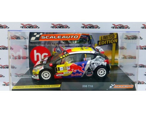 PEUGEOT 208 RALLY CHABLAIS WINNER 2017 S.LOEB REF.SC6327 SCALEAUTO