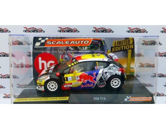 PEUGEOT 208 RALLY CHABLAIS WINNER 2017 S.LOEB REF.SC6327 SCALEAUTO