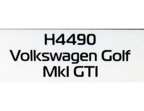 VOLKSWAGEN GOLF MKL GTI REF.H4490 SUPERSLOT