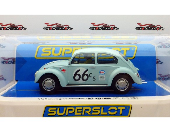 VOLKSWAGEN BEETLE BLUE 66 REF.H4498 SUPERSLOT