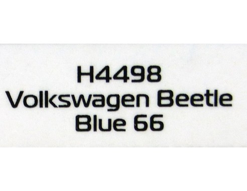 VOLKSWAGEN BEETLE BLUE 66 REF.H4498 SUPERSLOT