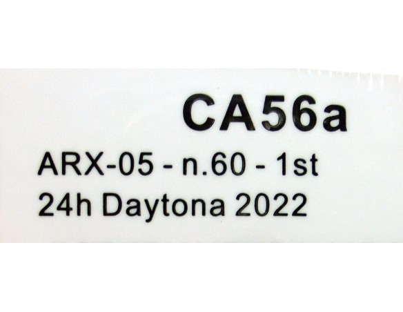 ACURA ARX-05 Nº60 1ST 24H DAYTONA 2022 REF.CA56a SLOT.IT
