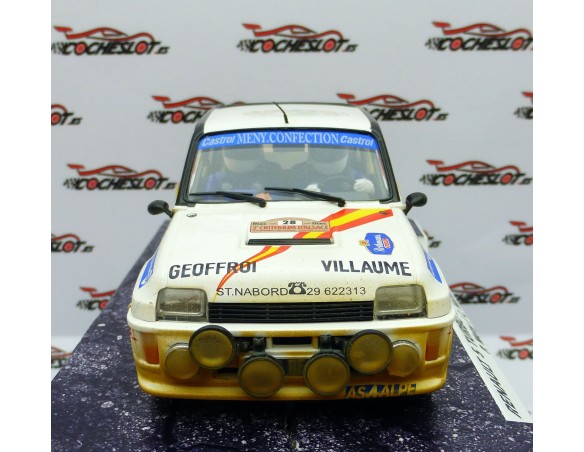 RENAULT 5 TURBO RALLY D'ALSACE 1985 SUCIO REF.A2093AR FLY