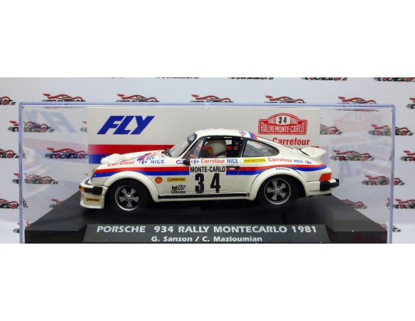 PORSCHE 934 RALLY MONTECARLO 1981 CARREFOUR REF.A2067 FLY