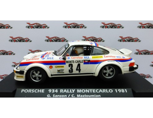 PORSCHE 934 RALLY MONTECARLO 1981 CARREFOUR REF.A2067 FLY
