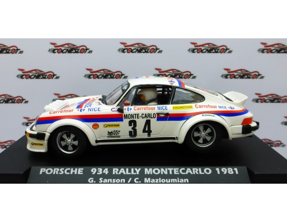 PORSCHE 934 RALLY MONTECARLO 1981 CARREFOUR REF.A2067 FLY
