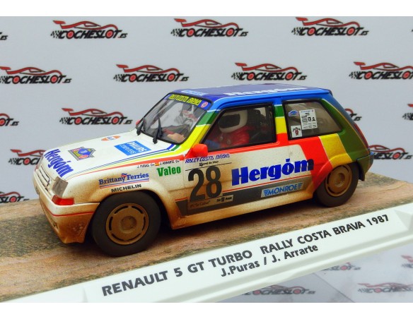 RENAULT 5 TURBO RALLY COSTA BRAVA 1987 BARRO REF.E2073AR FLY