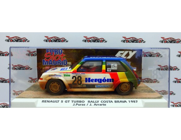 RENAULT 5 TURBO RALLY COSTA BRAVA 1987 BARRO REF.E2073AR FLY