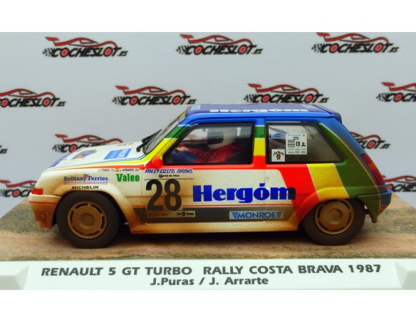 RENAULT 5 TURBO RALLY COSTA BRAVA 1987 BARRO REF.E2073AR FLY