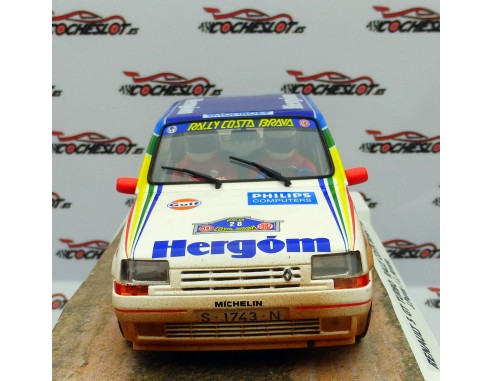 RENAULT 5 TURBO RALLY COSTA BRAVA 1987 BARRO REF.E2073AR FLY