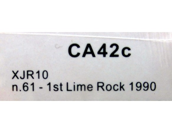 JAGUAR XJR10 1ST LIME ROCK 1990 Nº61 REF.CA42c SLOT.IT