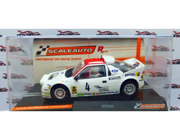 FORD RS200 COSTA BRAVA 1986 Nº4 REF.SC6300R SCALEAUTO