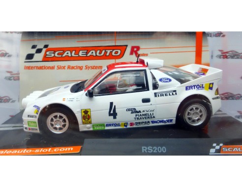 FORD RS200 COSTA BRAVA 1986 Nº4 REF.SC6300R SCALEAUTO