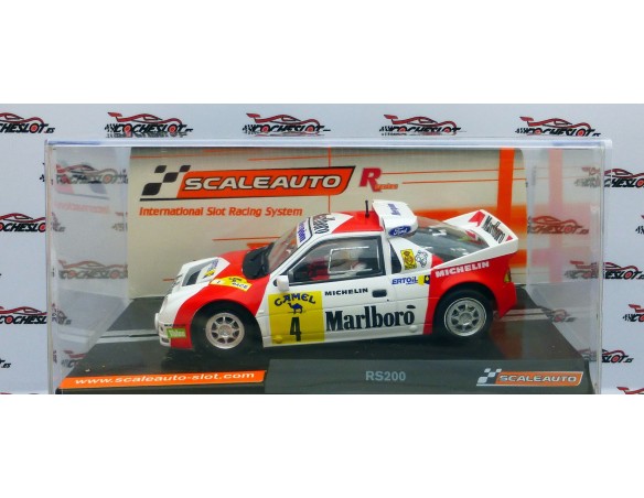 FORD RS200 CTO. DE ESPAÑA TIERRA 1989 REF.SC6301R SCALEAUTO