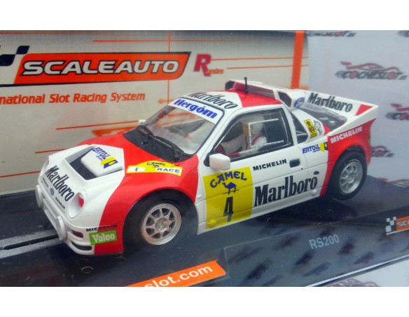 FORD RS200 CTO. DE ESPAÑA TIERRA 1989 REF.SC6301R SCALEAUTO