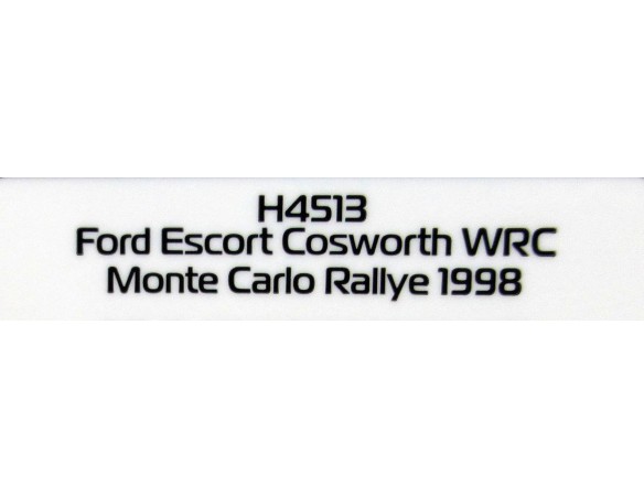 FORD ESCORT COSWORTH WRC MONTE CARLO RALLYE 1998 REF.H4513 SUPERSLOT