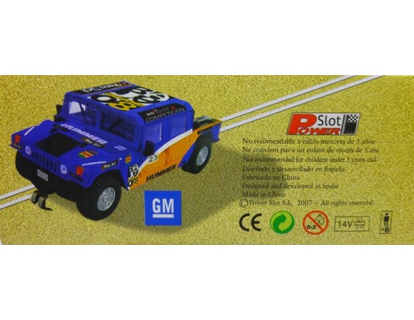 HUMMER H1 PICK UP BAJA ALCORCÓN 2008 POWER SLOT