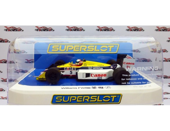 WILLIAMS FW11B 1987 BRITISH GRAND PRIX REF.H4508 SUPERSLOT