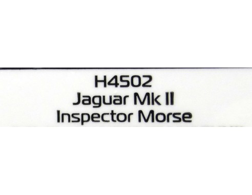 JAGUAR MK II INSPECTOR MORSE REF.H4502 SUPERSLOT
