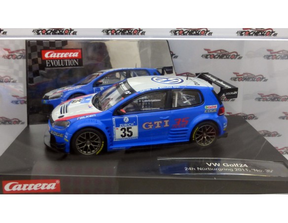 VW GOLF24  24H NURBURGRING 2011 Nº35 REF.27421 CARRERA EVOLUTION