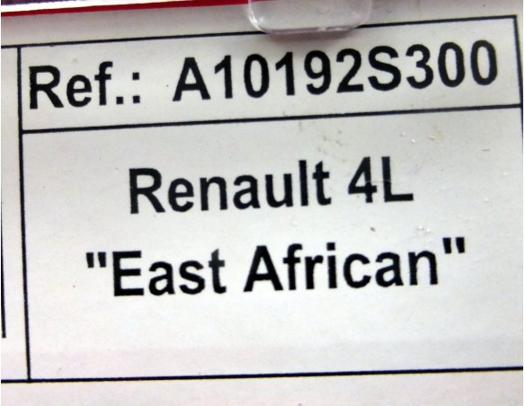 RENAULT 4L EAST AFRICAN REF. A10192S300 EDUCA