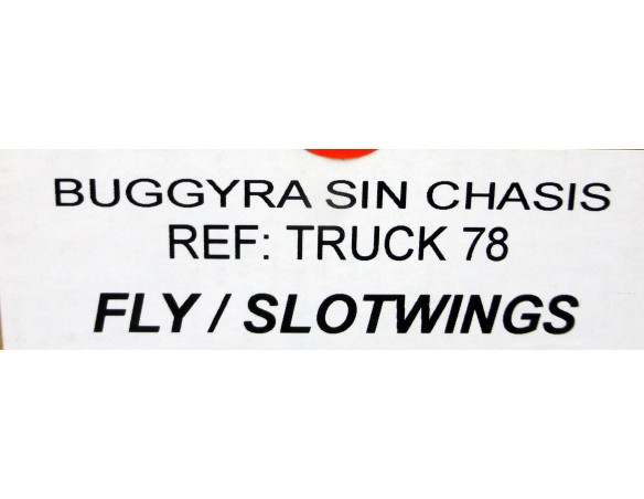 CARROCERIA CAMION BUGGYRA NARANJA  REF.TRUCK 70 FLY