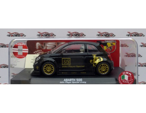 FIAT ABARTH 500 JOHN PLAYER SPECIAL LIVERY Nº2 REF.0428SW NSR