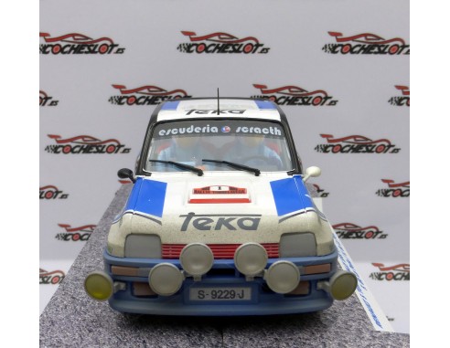 RENAULT 5 TURBO RALLY SAN VICENTE DE LA BARQUERA 1983 Nº1 SUCIO TEKA REF.E2090AR FLY
