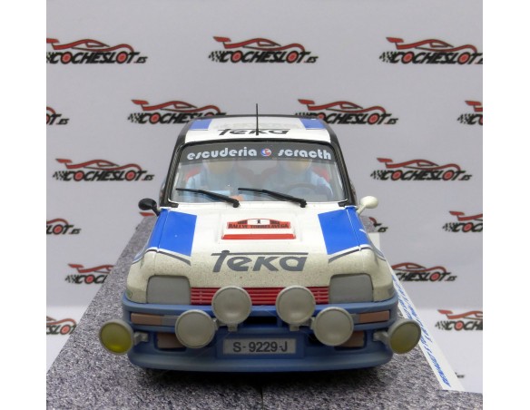 RENAULT 5 TURBO RALLY SAN VICENTE DE LA BARQUERA 1983 Nº1 SUCIO TEKA REF.E2090AR FLY