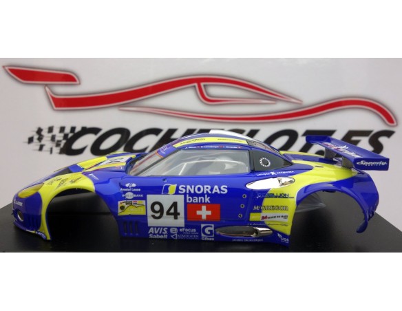 CARROCERIA SPYKER C8 LAVIOLETTE GT2R AZUL SCALEAUTO