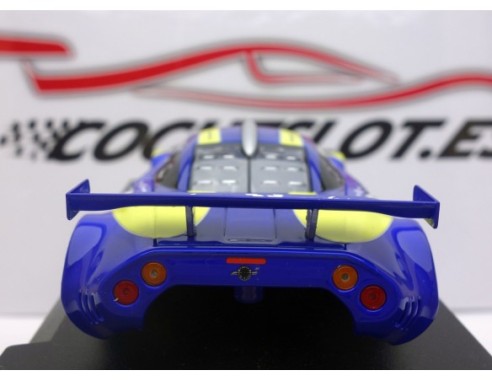 CARROCERIA SPYKER C8 LAVIOLETTE GT2R AZUL SCALEAUTO