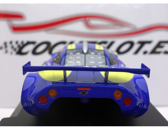CARROCERIA SPYKER C8 LAVIOLETTE GT2R AZUL SCALEAUTO