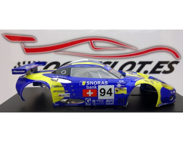 CARROCERIA SPYKER C8 LAVIOLETTE GT2R AZUL SCALEAUTO