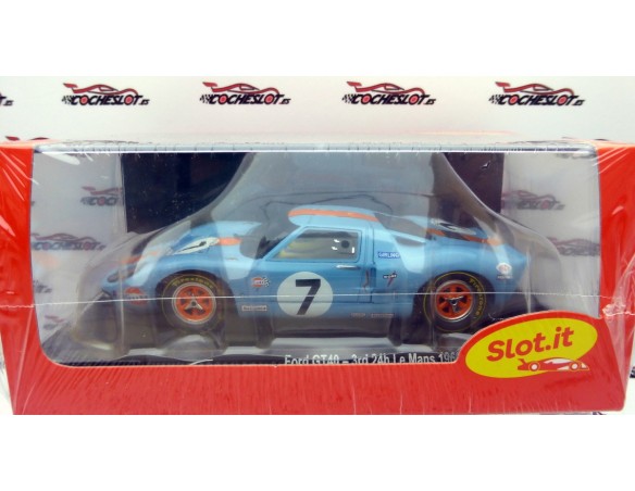 FORD GT40 Nº7 3RD 24H LE MANS 1969 REF.CA18g SLOT.IT