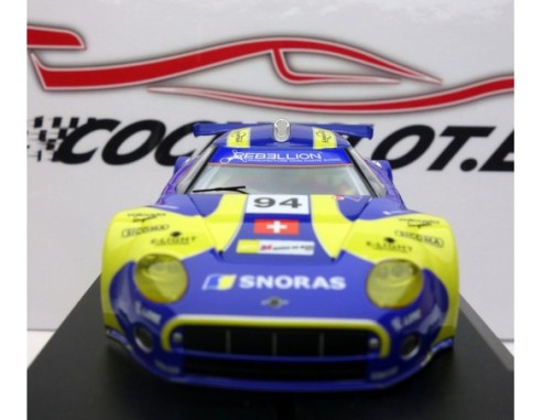 CARROCERIA SPYKER C8 LAVIOLETTE GT2R AZUL SCALEAUTO