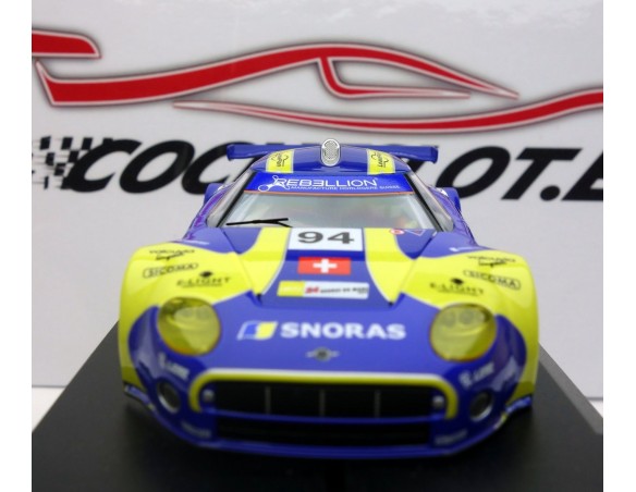 CARROCERIA SPYKER C8 LAVIOLETTE GT2R AZUL SCALEAUTO
